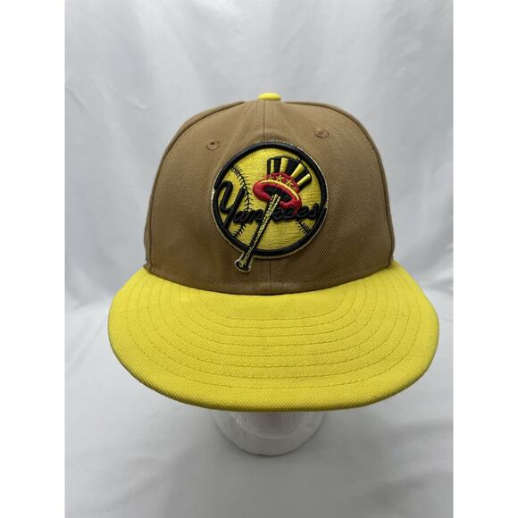 Yankees 2023 Lids X Mitchell & Ness Hat 1978 TOPPS Chrome Retro Fitted 7 3/8 Cap - Picture 1 of 9